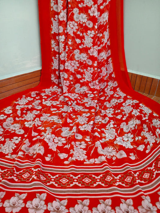 Floral Fire - Rangeelaa- Fairtrade Sustainable Women's Clothing