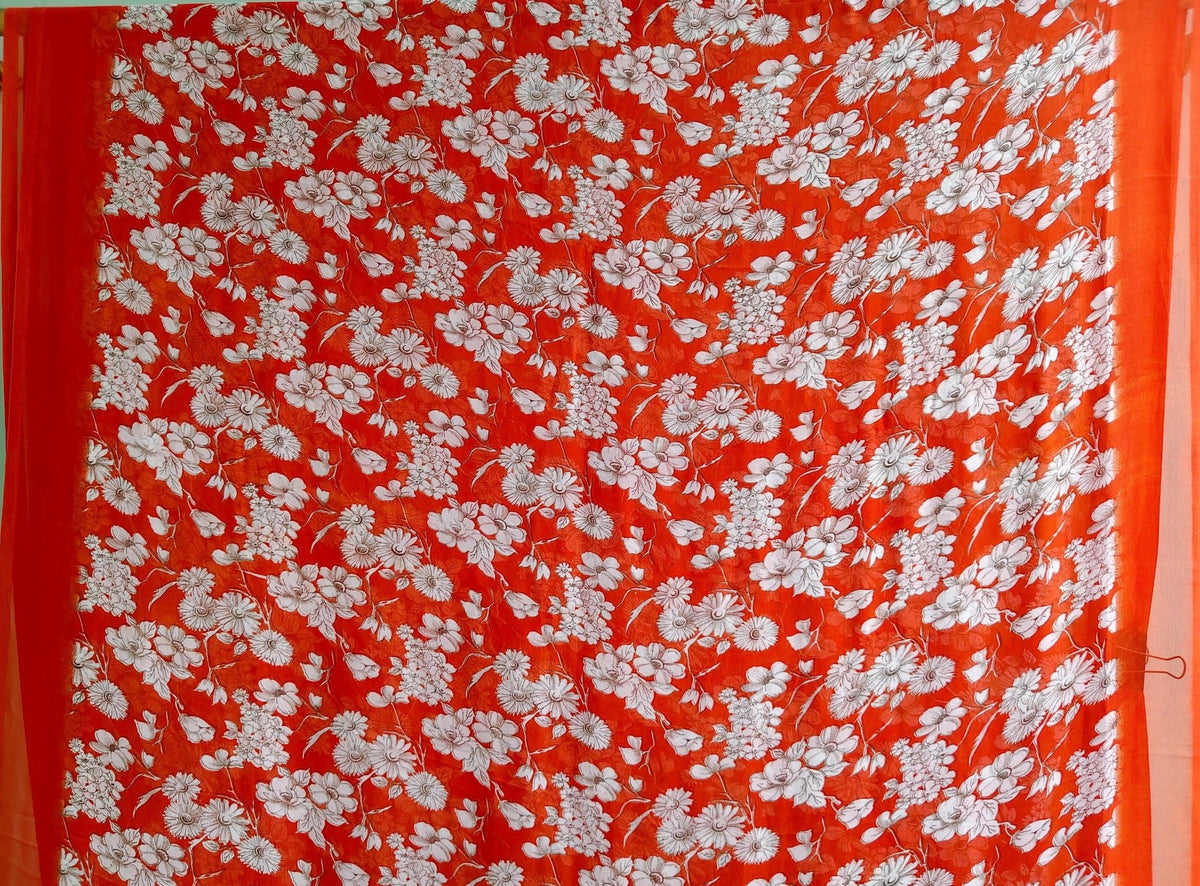 Floral Fire - Rangeelaa- Fairtrade Sustainable Women's Clothing