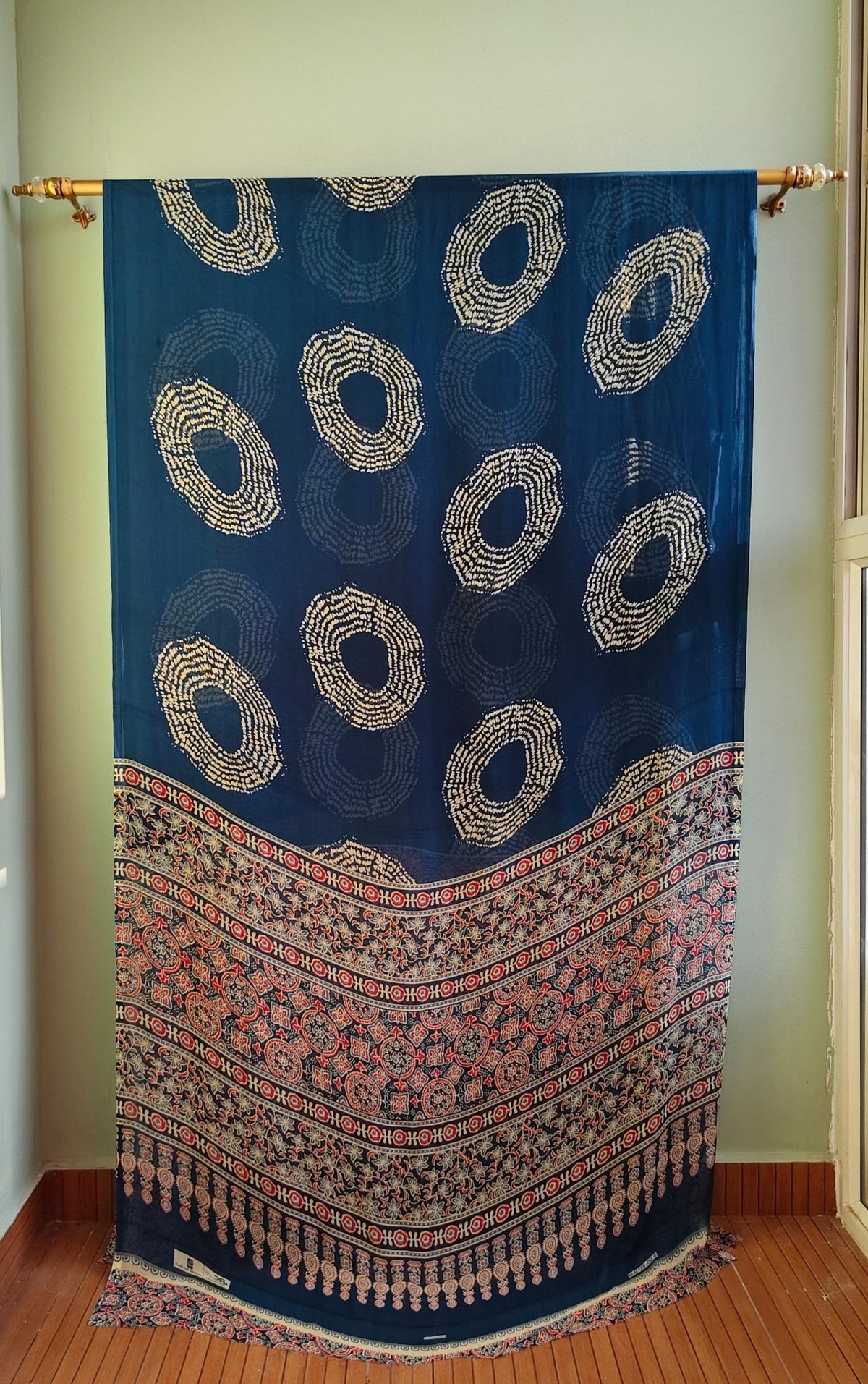 Indigo Echoes - Rangeelaa- Fairtrade Sustainable Women's Clothing