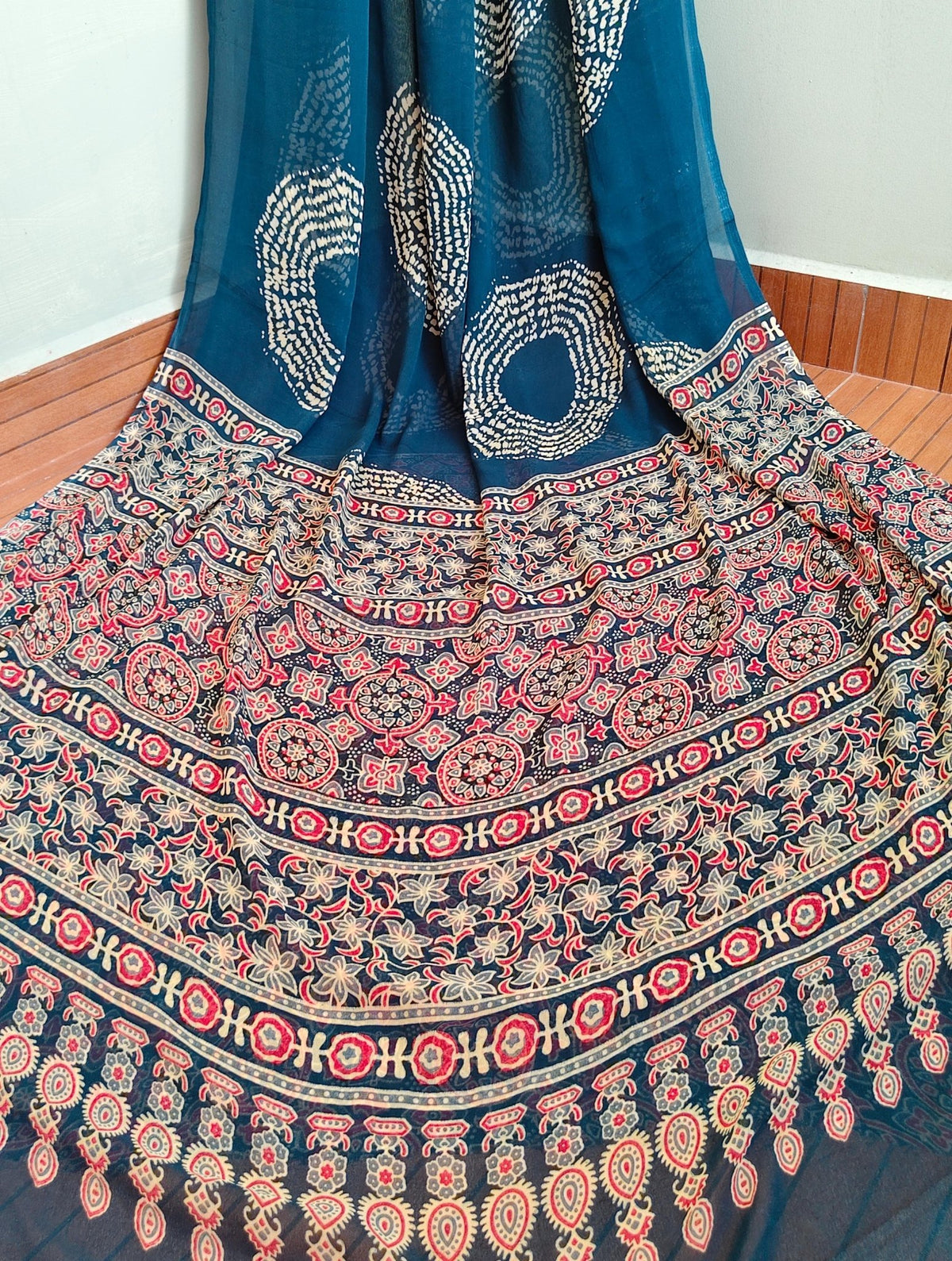 Indigo Echoes - Rangeelaa- Fairtrade Sustainable Women's Clothing