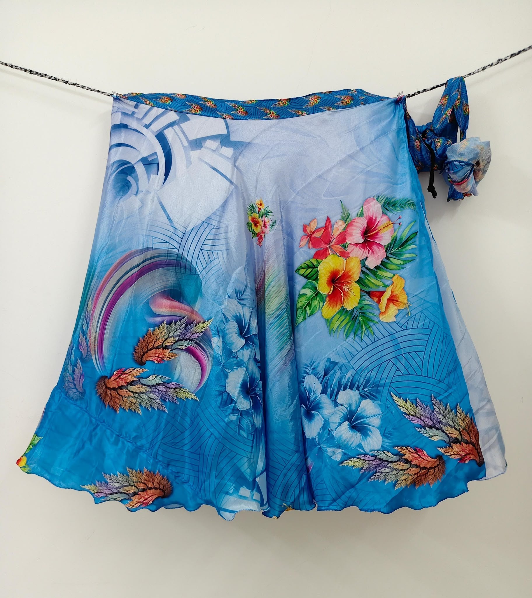 Joanna-Digital print Premium Regular Ankle skirt-Dispatch payment - Rangeelaa- Fairtrade Sustainable Women's Clothingskirts