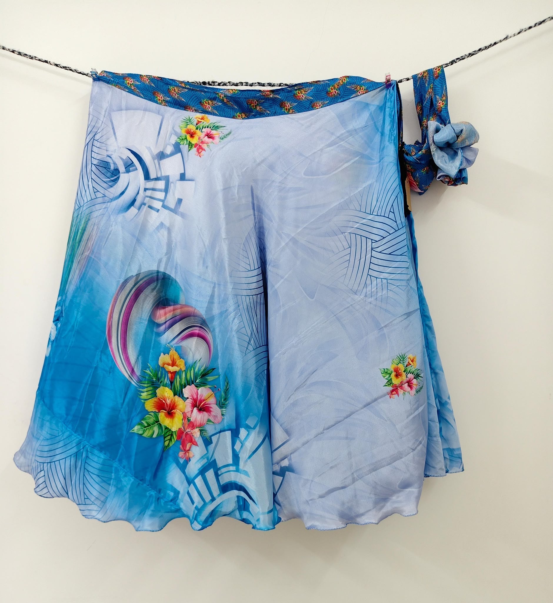 Joanna-Digital print Premium Regular Ankle skirt-Dispatch payment - Rangeelaa- Fairtrade Sustainable Women's Clothingskirts