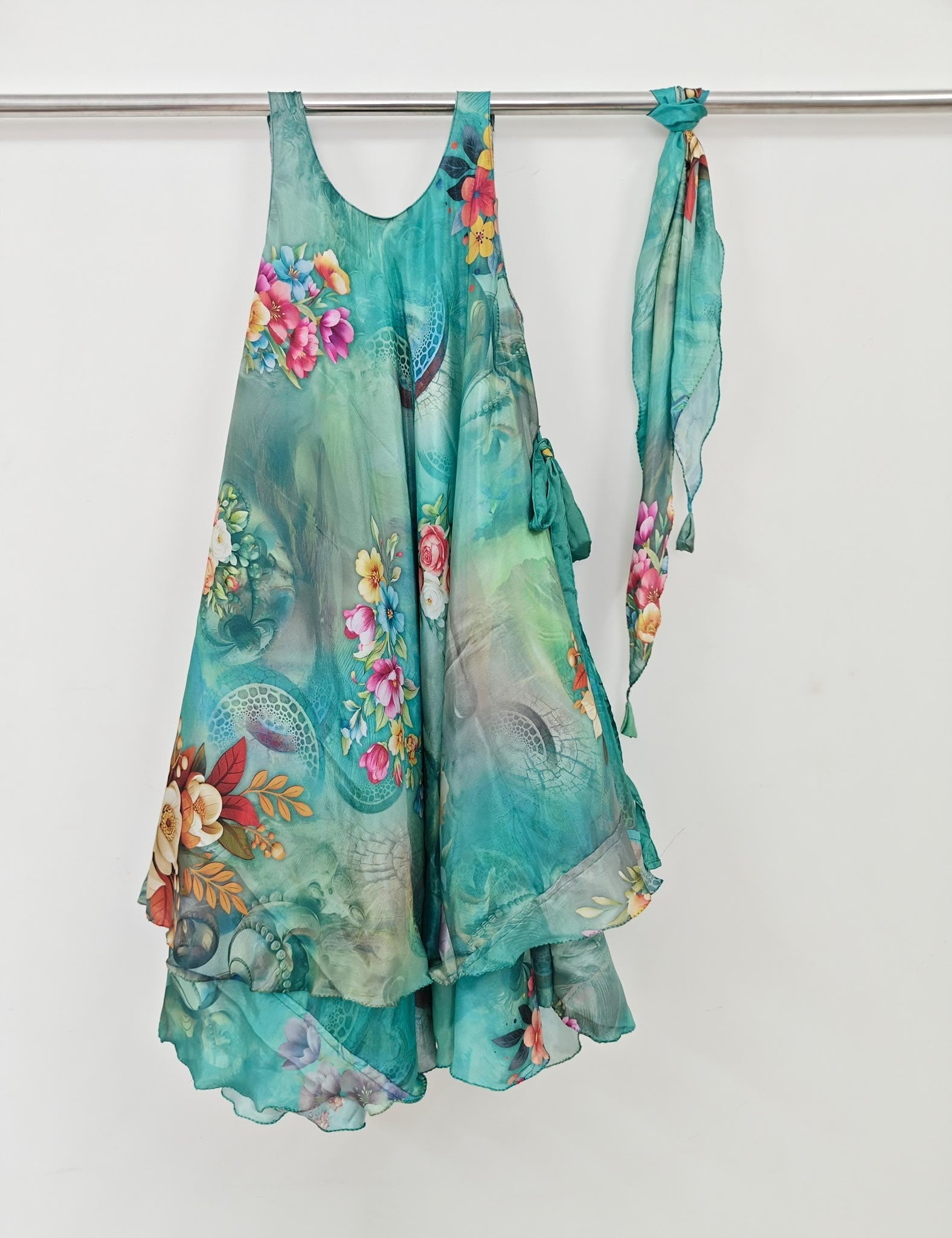 Karen.J-Digital print Non Plus Mahika-Dispatch Payment - Rangeelaa- Fairtrade Sustainable Women's Clothing