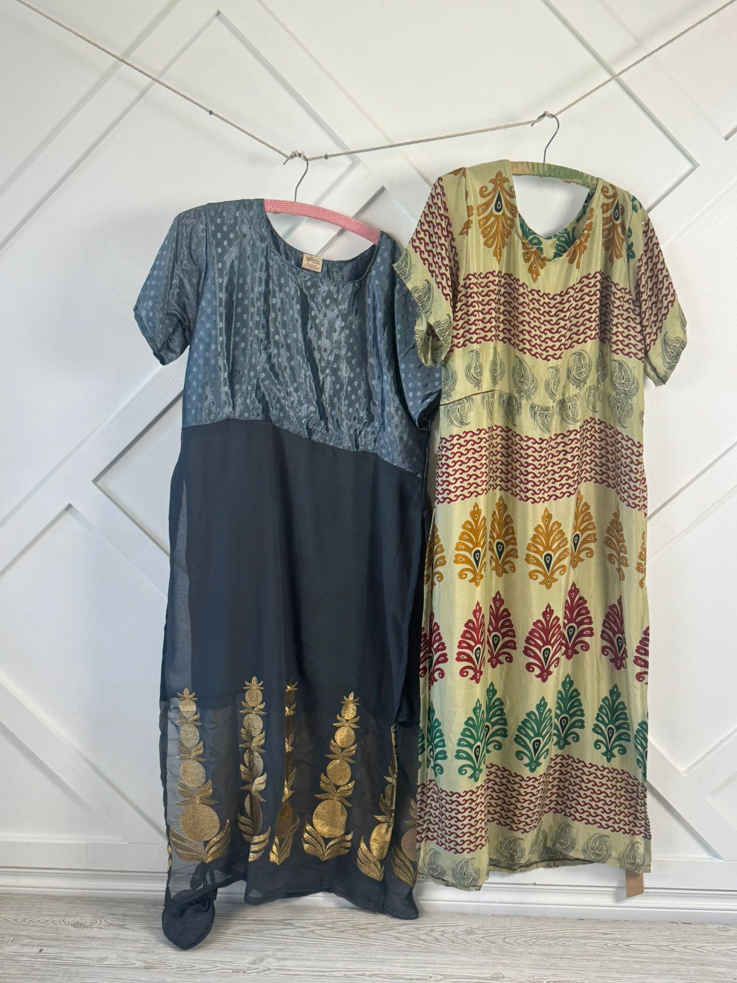 Karen.J-Pack of Four Non Plus Long Tops-Dispatch Payment - Rangeelaa- Fairtrade Sustainable Women's Clothing