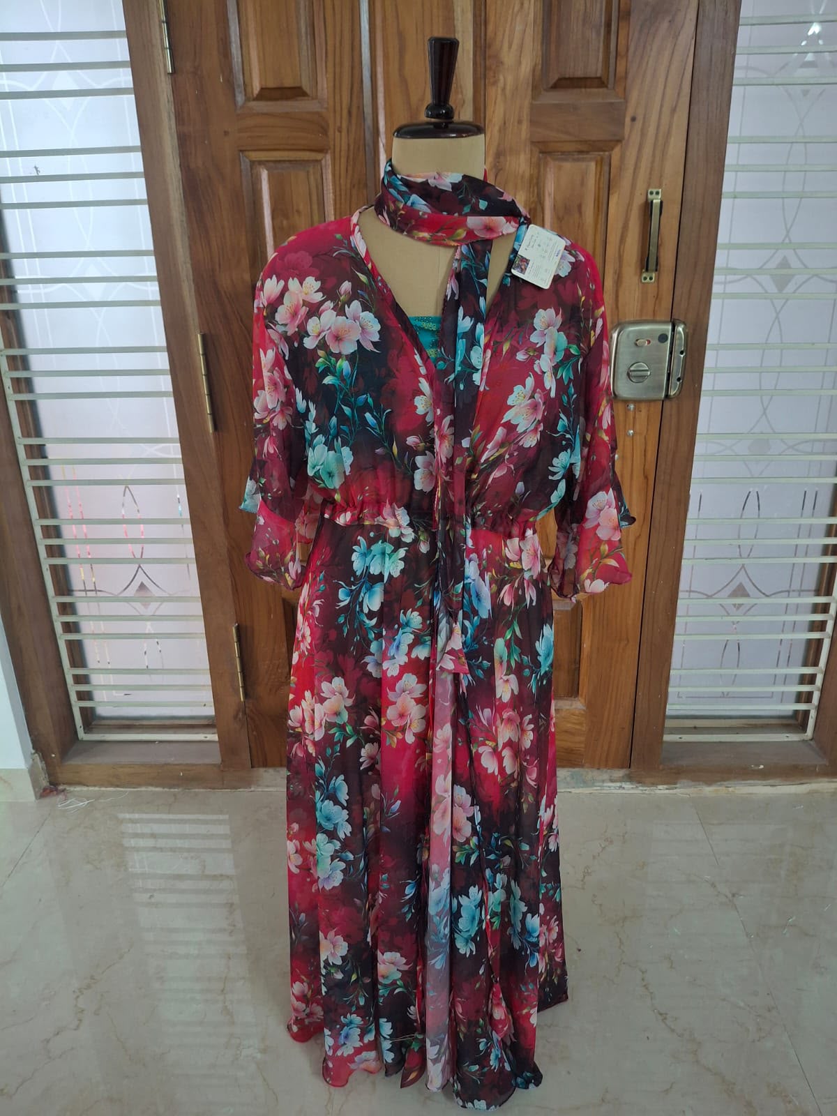Maria.G-Digital print Plus Alia Shrug-Dispatch Payment - Rangeelaa- Fairtrade Sustainable Women's Clothing