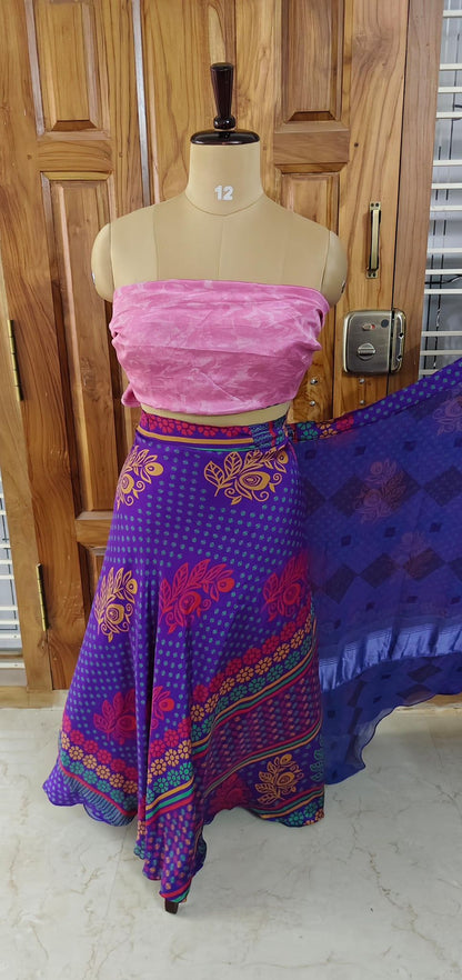 Maria.G-Dispatch payment for Premium Goddess Skirt - Rangeelaa- Fairtrade Sustainable Women's Clothingsaree wrap skirts