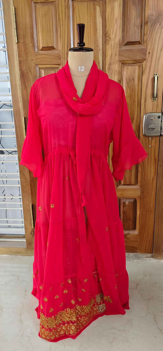 Maria.G-Embroidery Plus Alia Shrug-Dispatch Payment - Rangeelaa- Fairtrade Sustainable Women's Clothing
