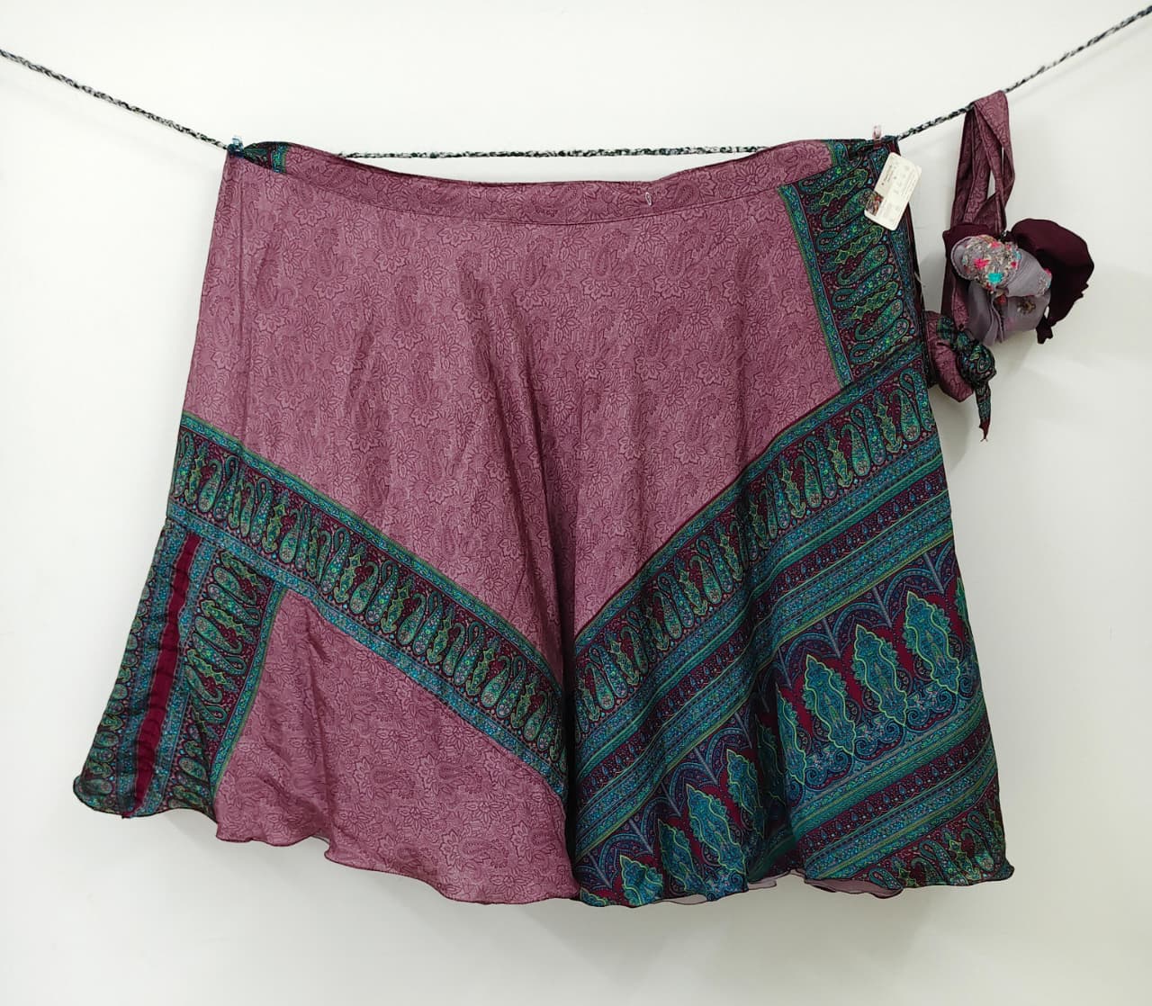 Maria.G-Embroidery Premium Goddess Skirt with two scarveswo sc - Rangeelaa- Fairtrade Sustainable Women's Clothingskirts