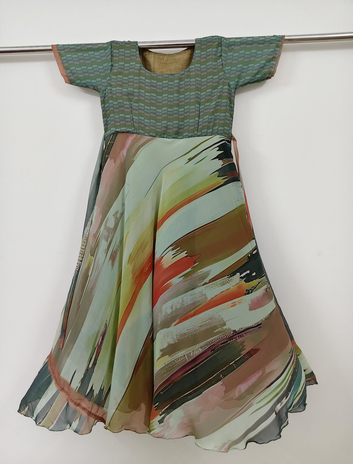 Martha-Digital print Non Plus LINED Viya-Dispatch Payment - Rangeelaa- Fairtrade Sustainable Women's Clothing