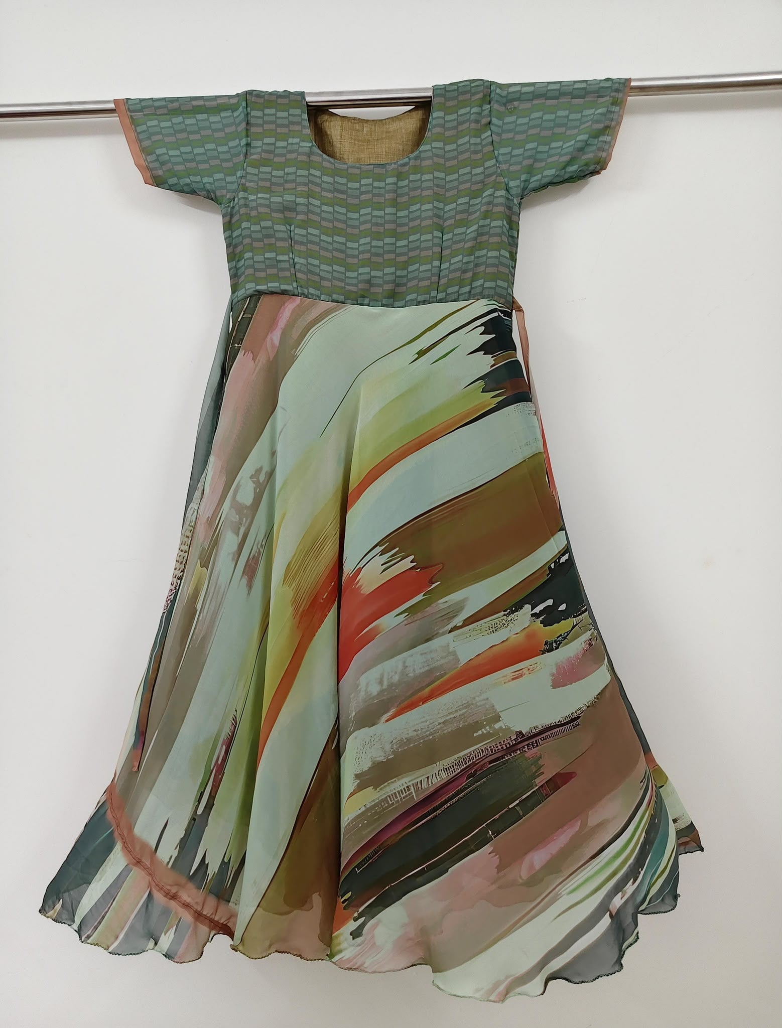 Martha-Digital print Non Plus LINED Viya-Dispatch Payment - Rangeelaa- Fairtrade Sustainable Women's Clothing