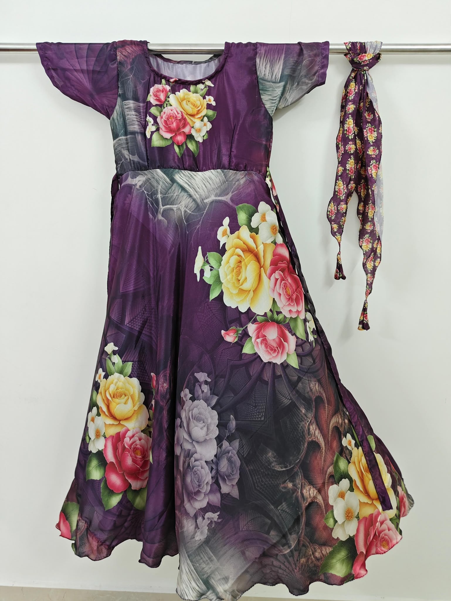 Martha.P-Digital print Non Plus viya-Dispatch Payment - Rangeelaa- Fairtrade Sustainable Women's Clothing