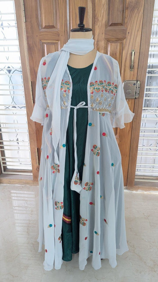 Martha.P - Embroidery Non Plus Alima Dress Set - Dispatch Payment - Rangeelaa - Fairtrade Sustainable Women's Clothing