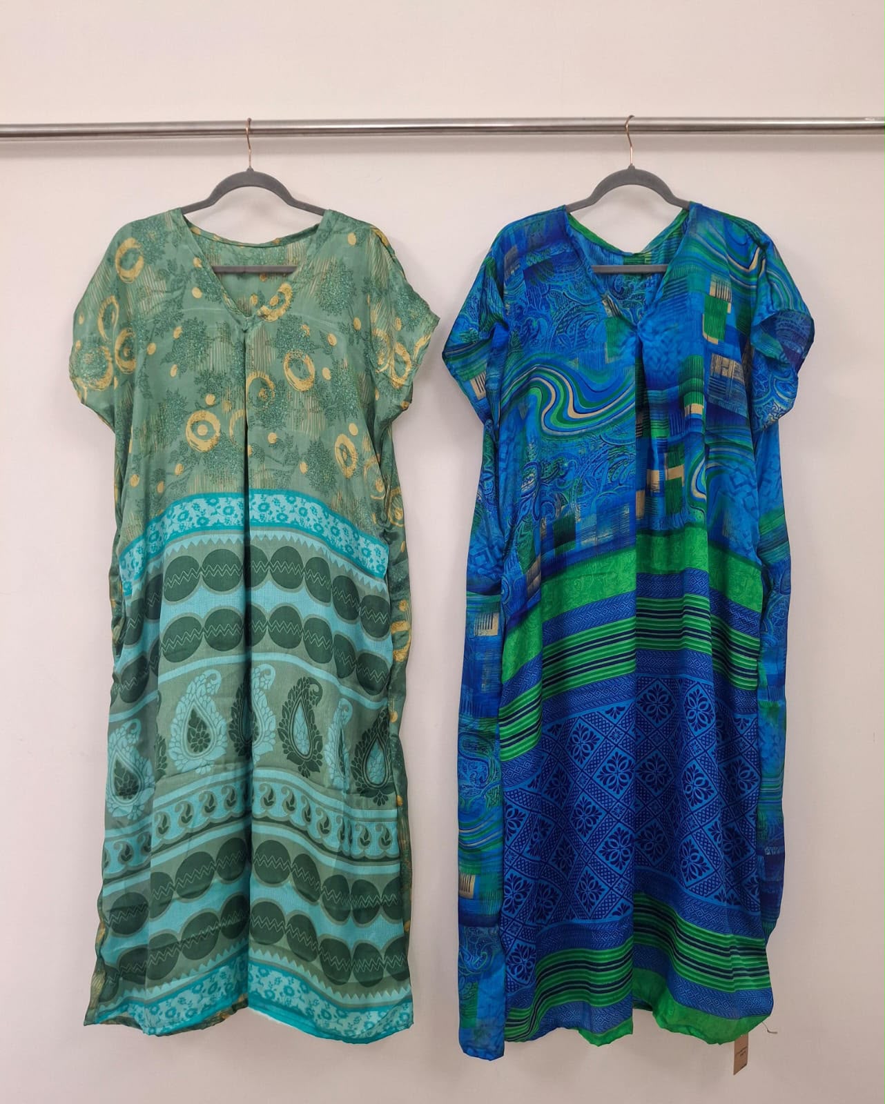 Nikki.L-Pack of Two Slim Regular Sapna Dresses-FSP-010 - Rangeelaa- Fairtrade Sustainable Women's Clothingdresses