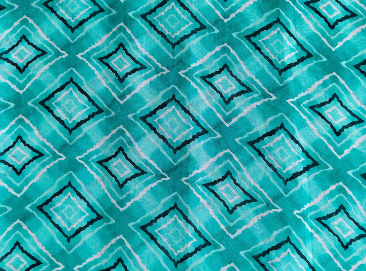 Ocean Diamonds - Rangeelaa- Fairtrade Sustainable Women's Clothing