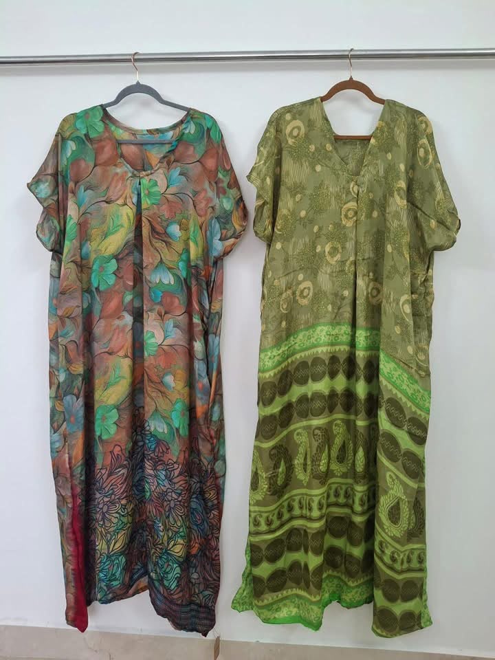 Outi.J-Pack of Two Plus Sapna Dresses-FSP-004 - Rangeelaa- Fairtrade Sustainable Women's Clothingdresses