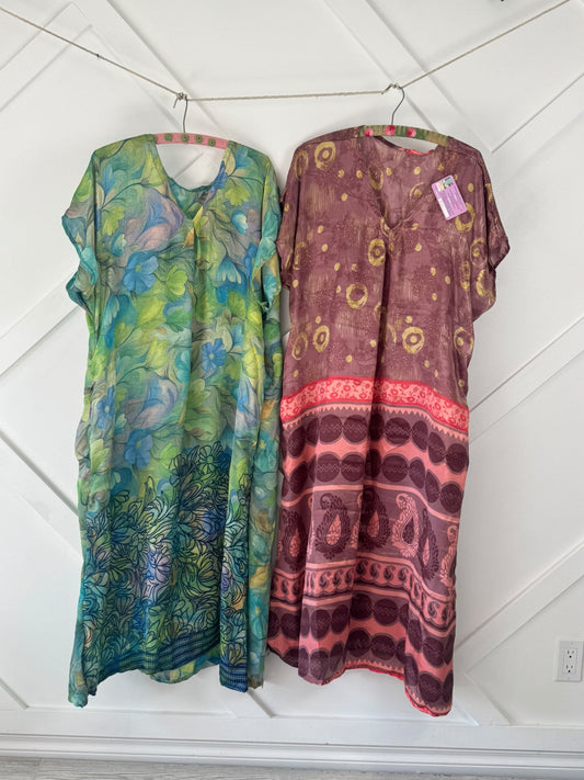 Pack of Two Extended Regular Sapnas-ESP008 - Rangeelaa- Fairtrade Sustainable Women's Clothingdresses