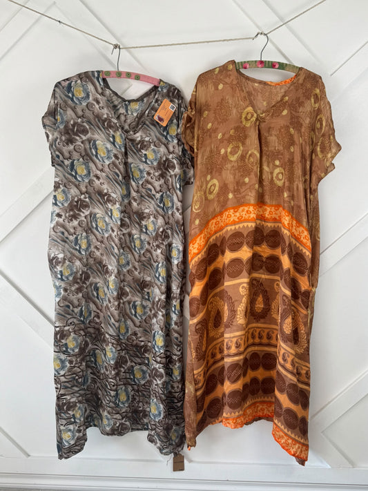Pack of Two Regular Sapnas-ESP007 - Rangeelaa- Fairtrade Sustainable Women's Clothingdresses