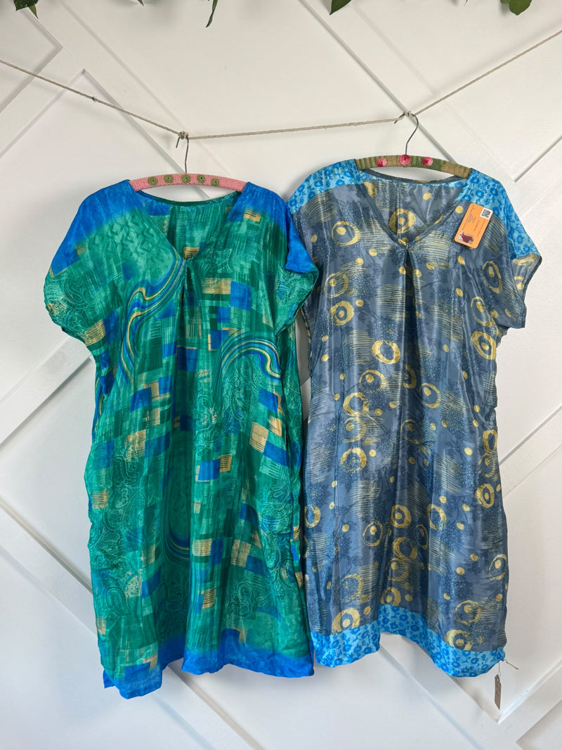 Pack of Two Slim Petite short Sapnas-FSP001 - Rangeelaa- Fairtrade Sustainable Women's Clothingdresses