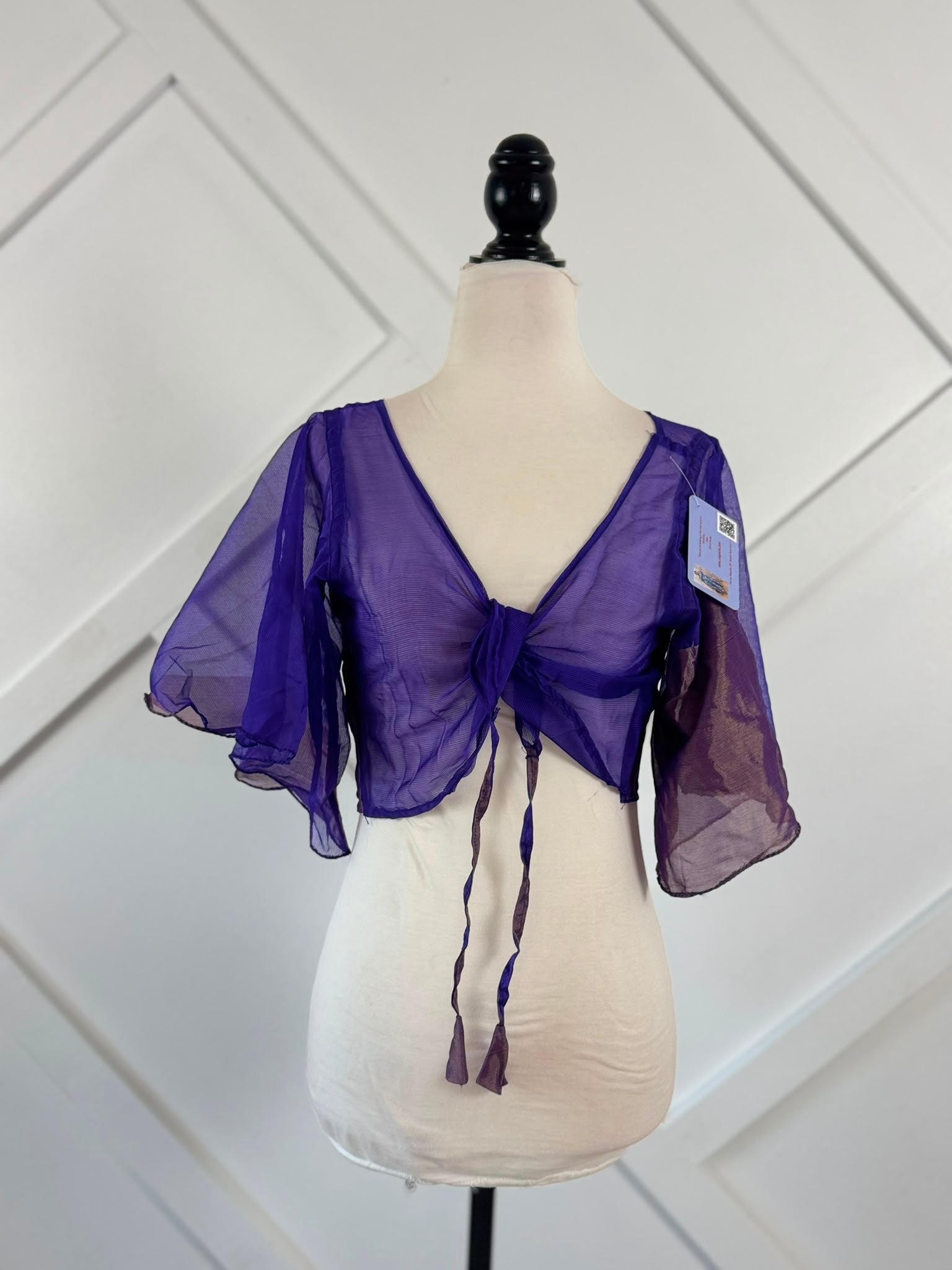 Petite regular Choli -Prototype-L0921 - Rangeelaa- Fairtrade Sustainable Women's Clothing