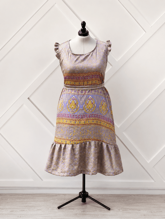 Plus Classic Jiya Dress-A043 - Rangeelaa- Fairtrade Sustainable Women's Clothingdresses