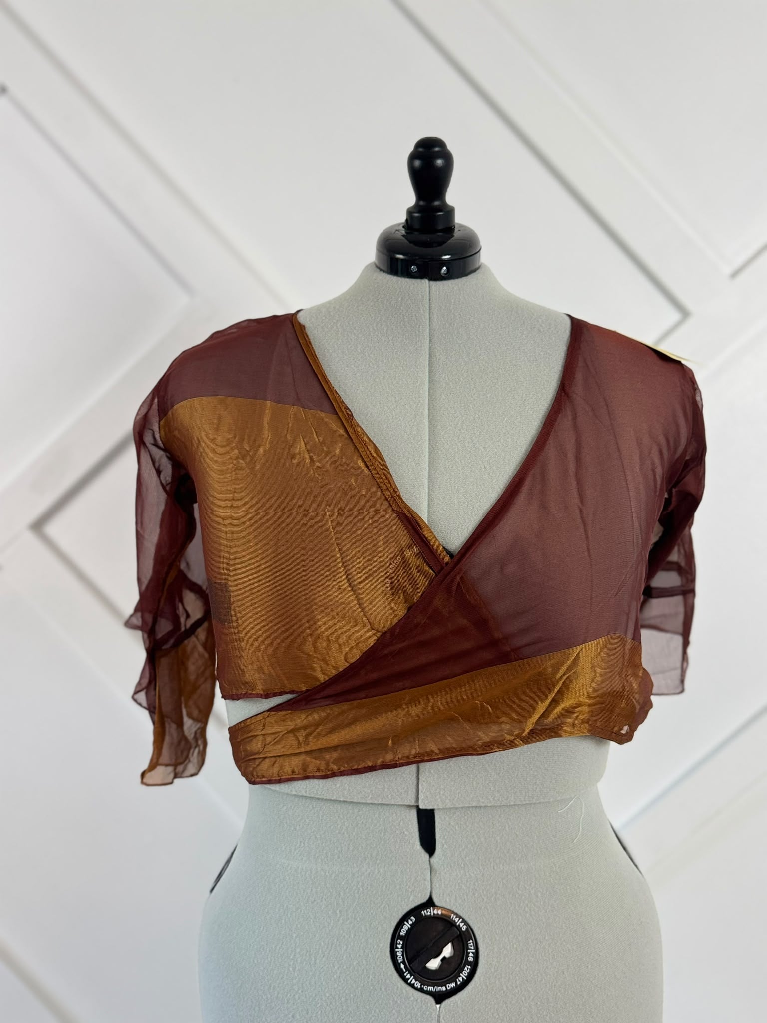 Plus cute Choli -Prototype-L0925 - Rangeelaa- Fairtrade Sustainable Women's Clothing