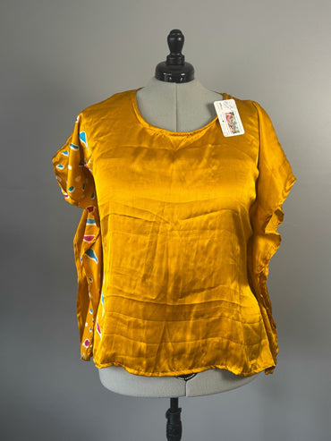 Plus kaftan Top - A03 - Rangeelaa - Fairtrade Sustainable Women's Clothing