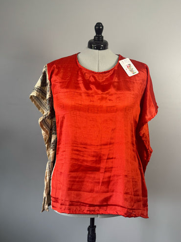 Plus kaftan Top - A10 - Rangeelaa - Fairtrade Sustainable Women's Clothing