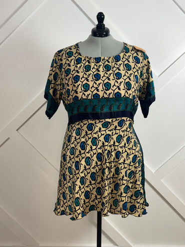 Plus Tara Top - A0161 - Rangeelaa - Fairtrade Sustainable Women's Clothing
