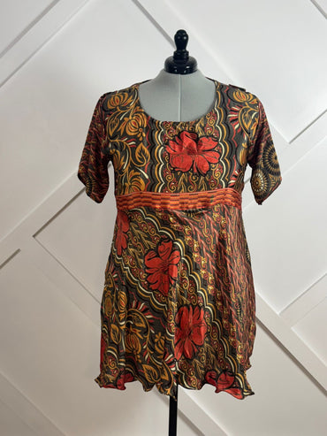 Plus Tara Top - A0164 - Rangeelaa - Fairtrade Sustainable Women's Clothing