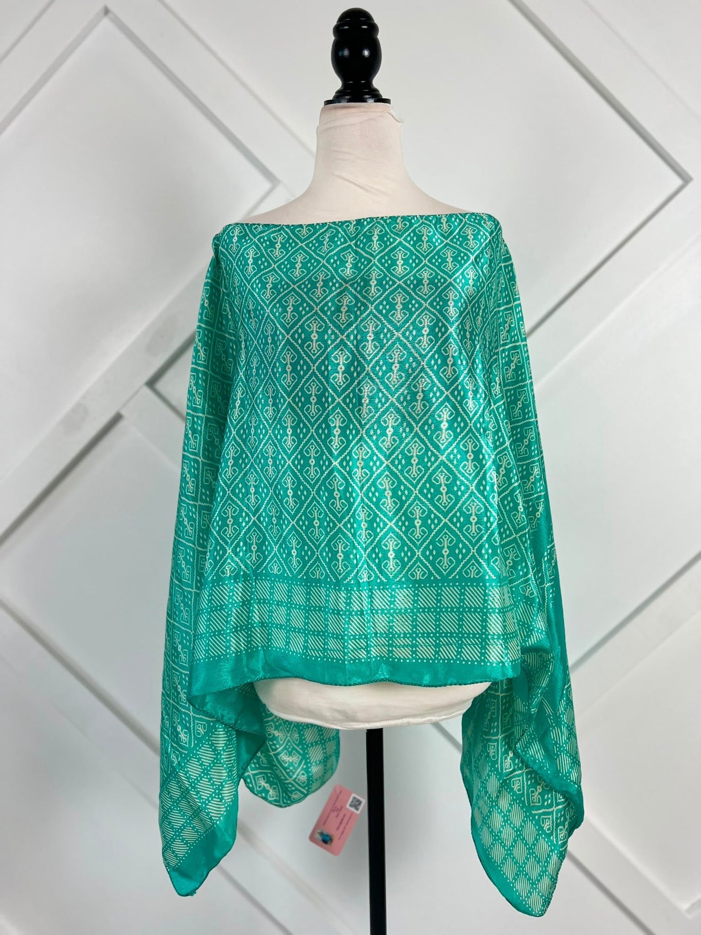 Poncho-009 - Rangeelaa- Fairtrade Sustainable Women's Clothing