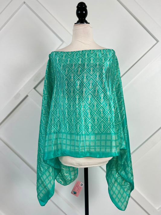 Poncho-009 - Rangeelaa- Fairtrade Sustainable Women's Clothing