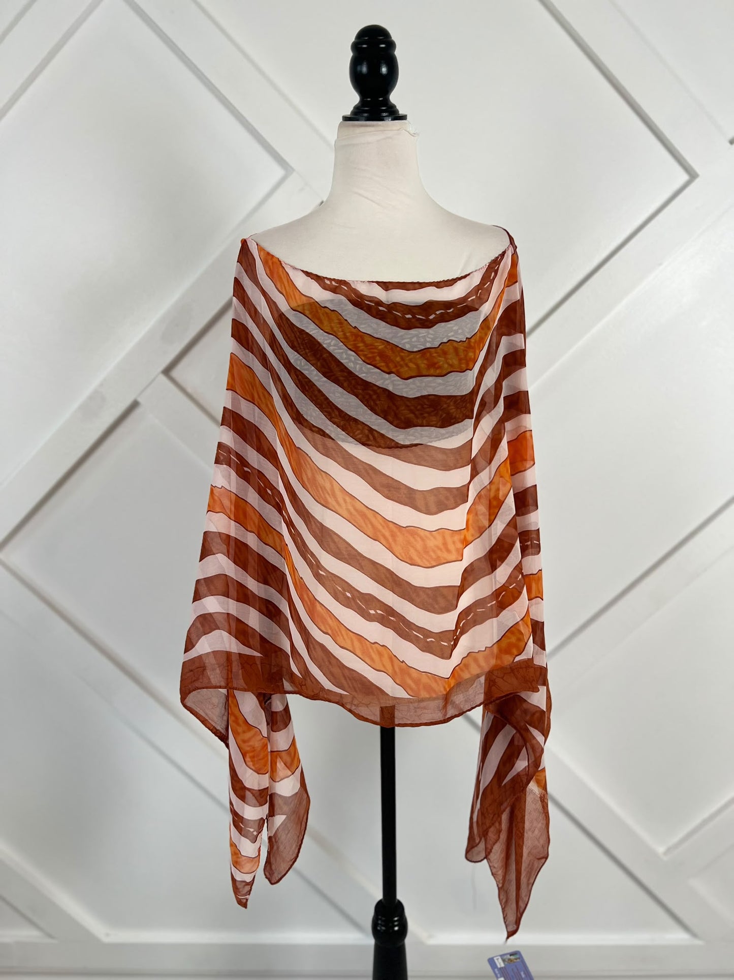 Poncho-011 - Rangeelaa- Fairtrade Sustainable Women's Clothing
