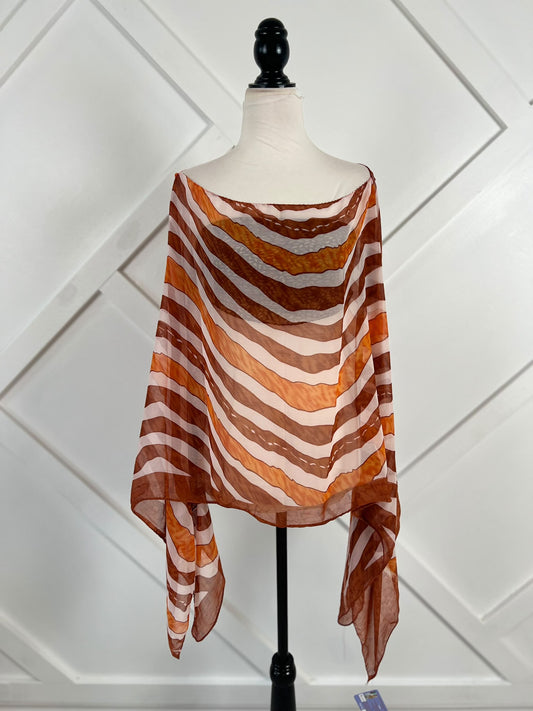 Poncho-011 - Rangeelaa- Fairtrade Sustainable Women's Clothing
