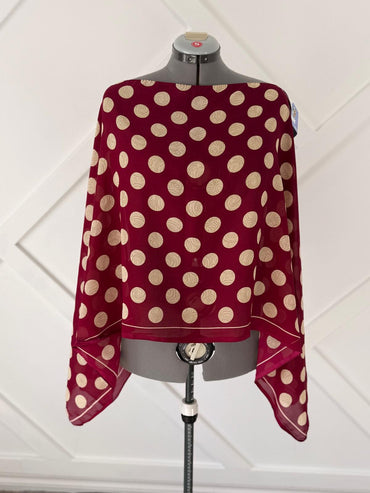 Poncho - 018 - Rangeelaa - Fairtrade Sustainable Women's Clothing