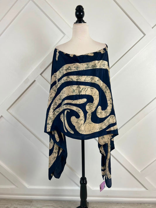 Poncho-018 - Rangeelaa- Fairtrade Sustainable Women's Clothing