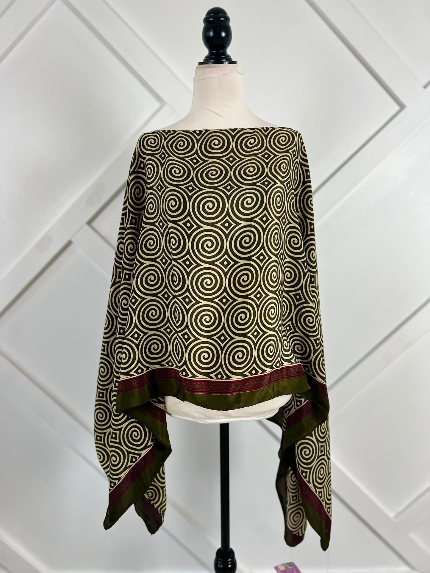 Poncho-019 - Rangeelaa- Fairtrade Sustainable Women's Clothing