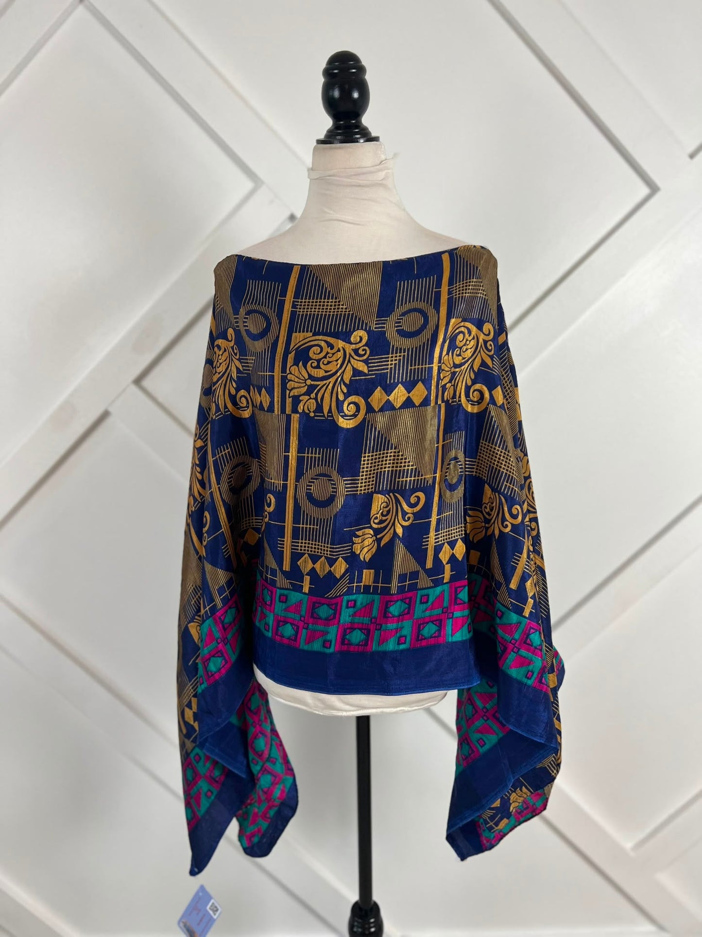 Poncho-022 - Rangeelaa- Fairtrade Sustainable Women's Clothing