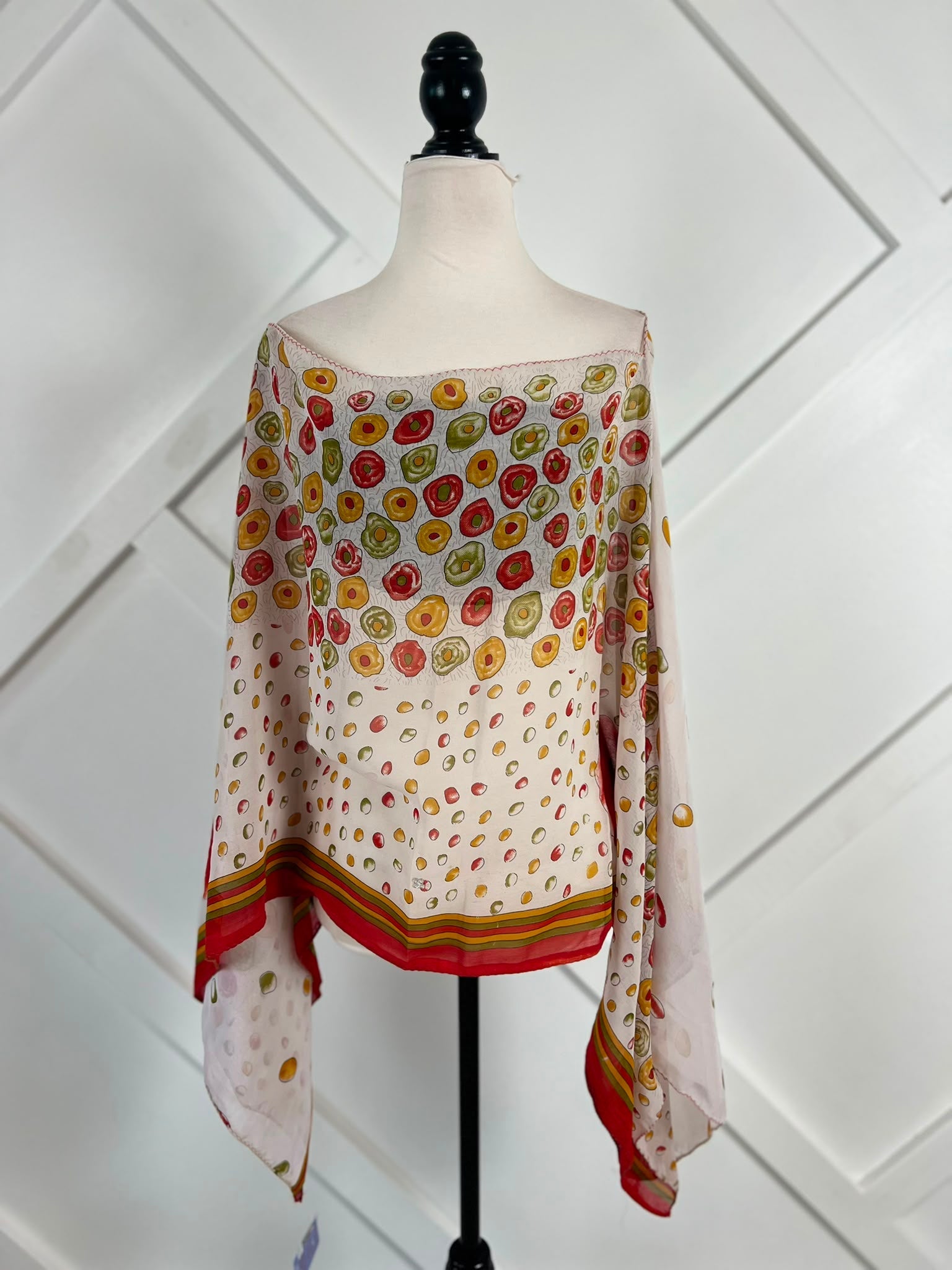 Poncho-030 - Rangeelaa- Fairtrade Sustainable Women's Clothing