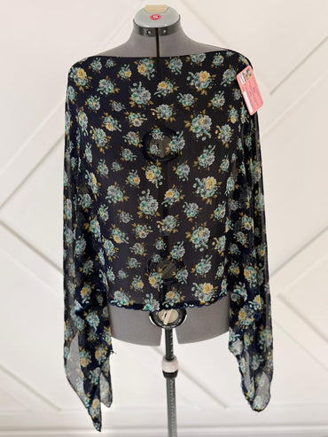 Poncho - 036 - Rangeelaa - Fairtrade Sustainable Women's Clothing