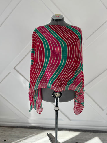 Poncho - 045 - Rangeelaa - Fairtrade Sustainable Women's Clothing