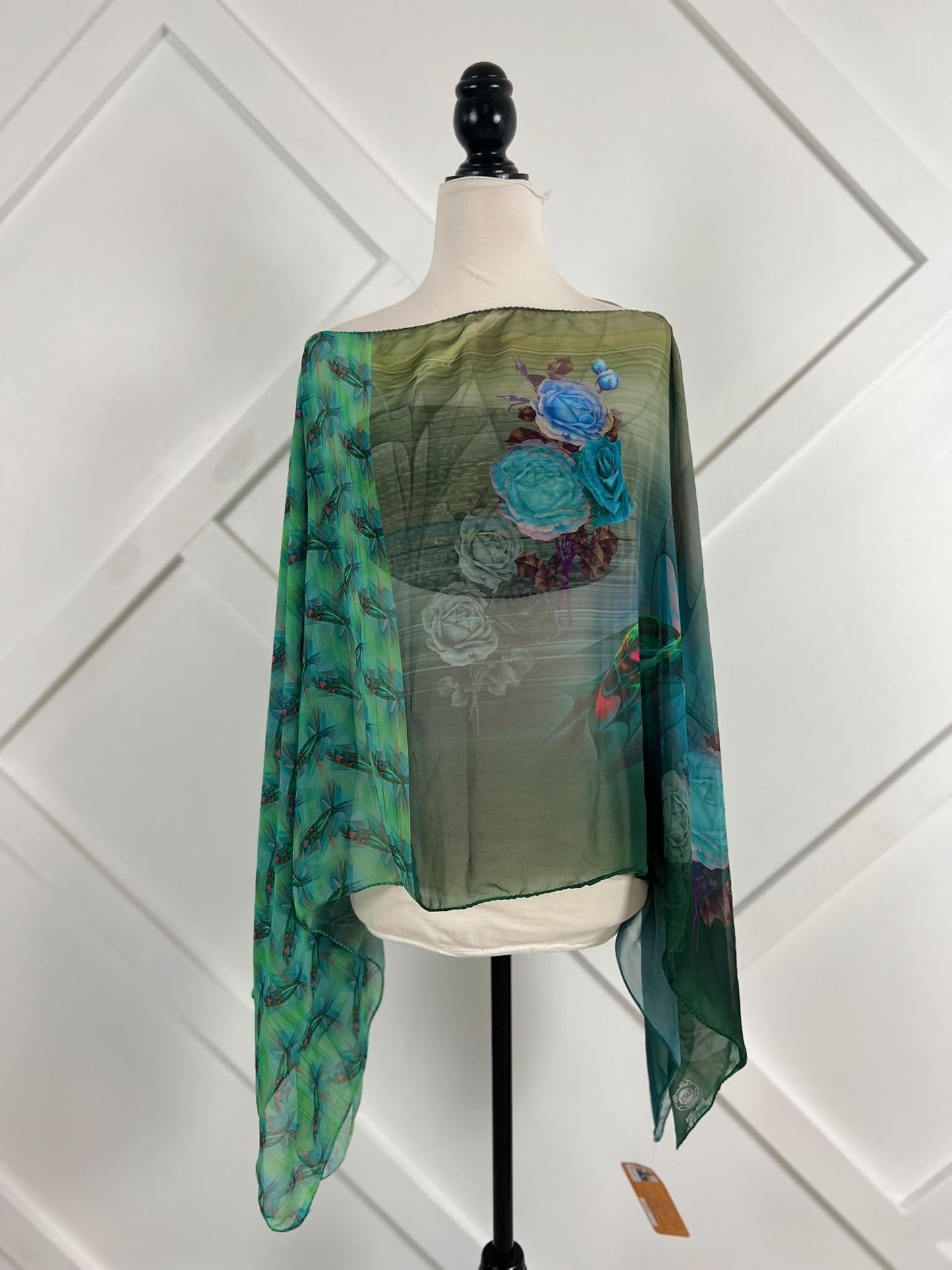 Poncho-046 - Rangeelaa- Fairtrade Sustainable Women's Clothing