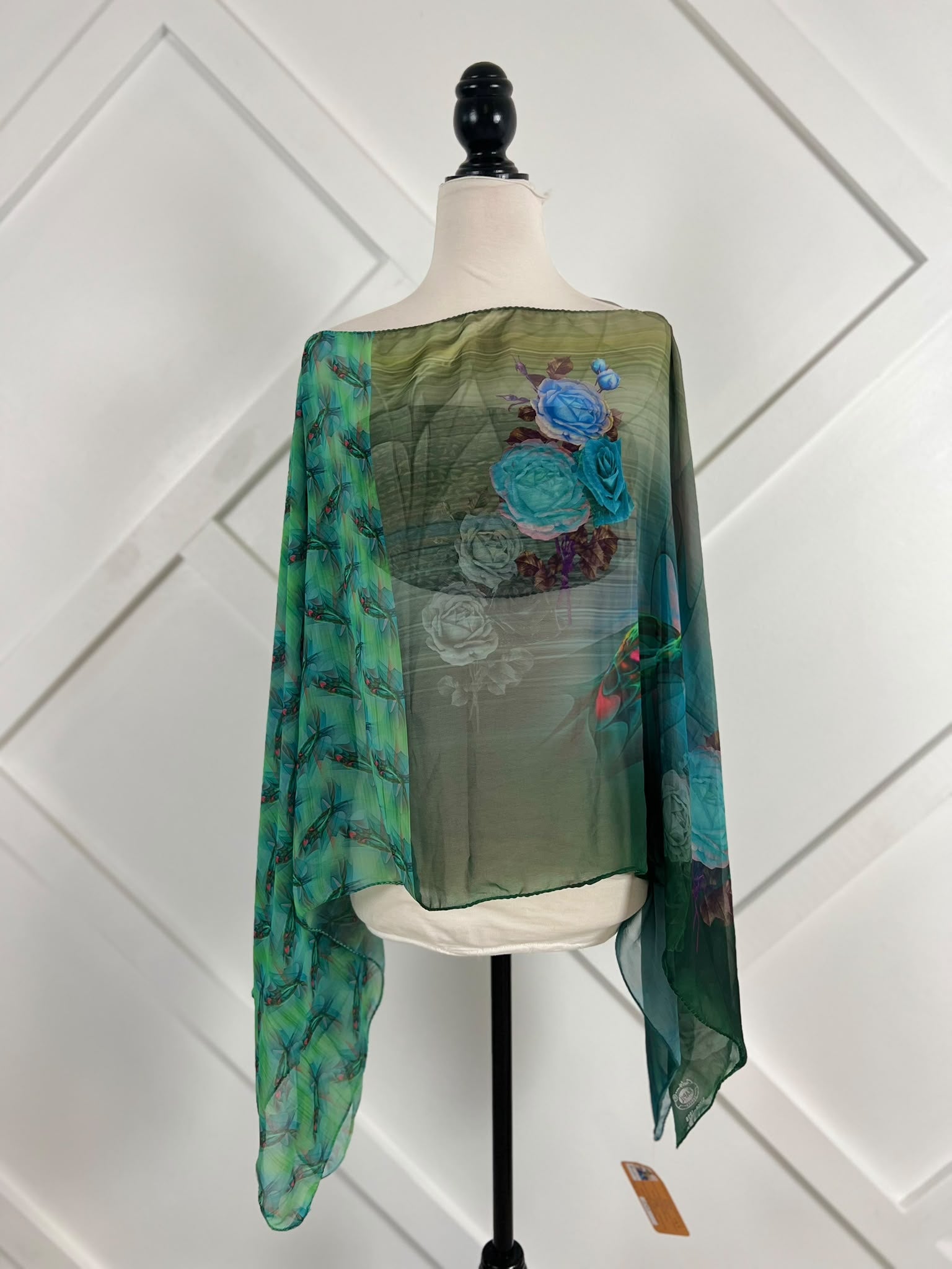 Poncho-046 - Rangeelaa- Fairtrade Sustainable Women's Clothing