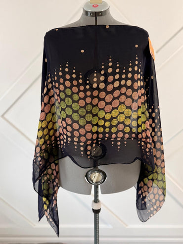 Poncho - 047 - Rangeelaa - Fairtrade Sustainable Women's Clothing