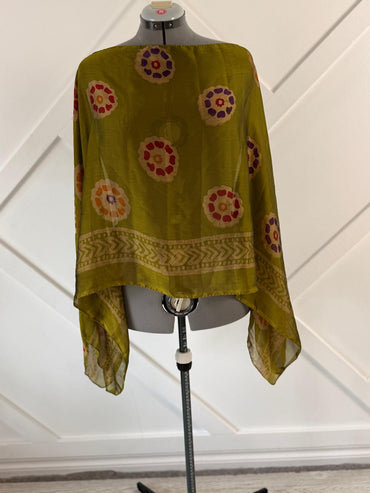 Poncho - 049 - Rangeelaa - Fairtrade Sustainable Women's Clothing
