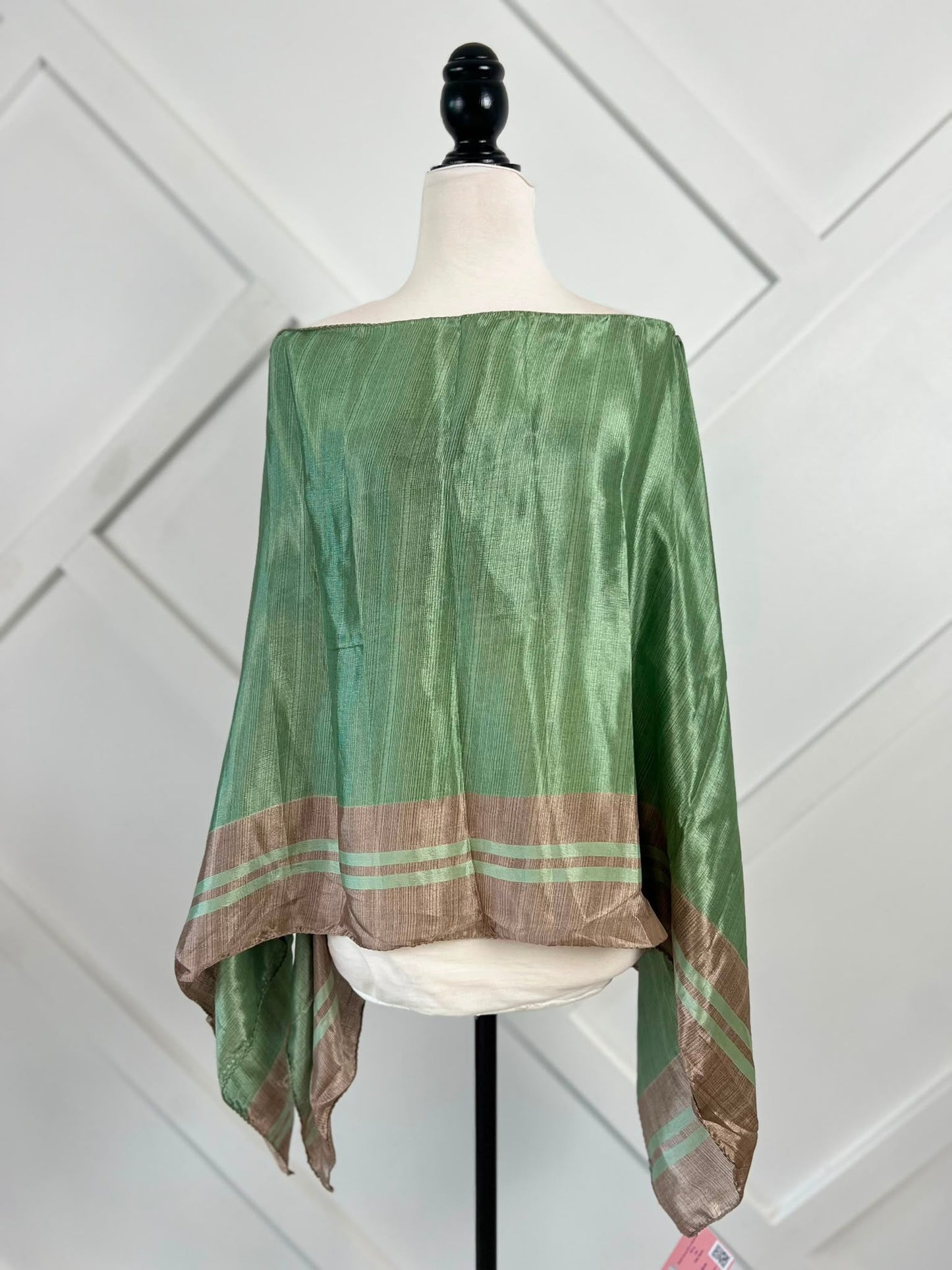 Poncho-067 - Rangeelaa- Fairtrade Sustainable Women's Clothing
