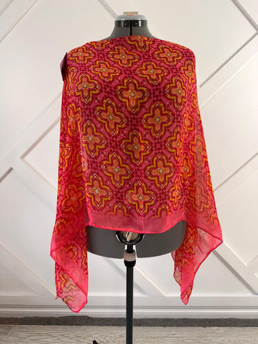 Poncho - A047 - Rangeelaa - Fairtrade Sustainable Women's Clothing