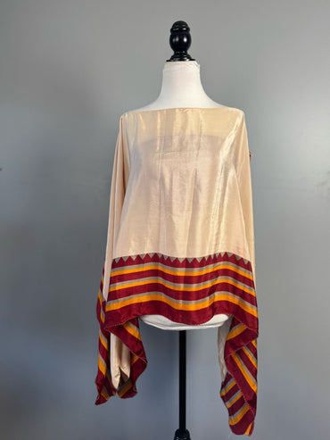 Poncho A17 - Rangeelaa - Fairtrade Sustainable Women's Clothing