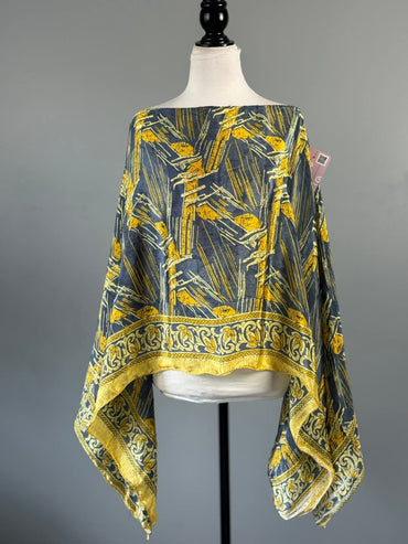 Poncho - M01 - Rangeelaa - Fairtrade Sustainable Women's Clothing