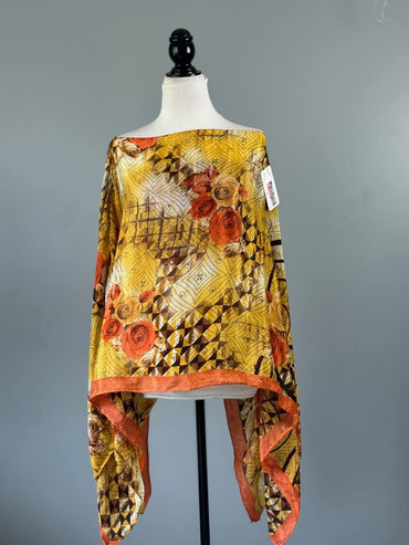 Poncho - M08 - Rangeelaa - Fairtrade Sustainable Women's Clothing