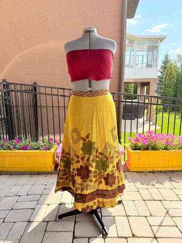 Premium Regular Ankle - J0147 - Rangeelaa - Fairtrade Sustainable Women's Clothingsaree wrap skirts